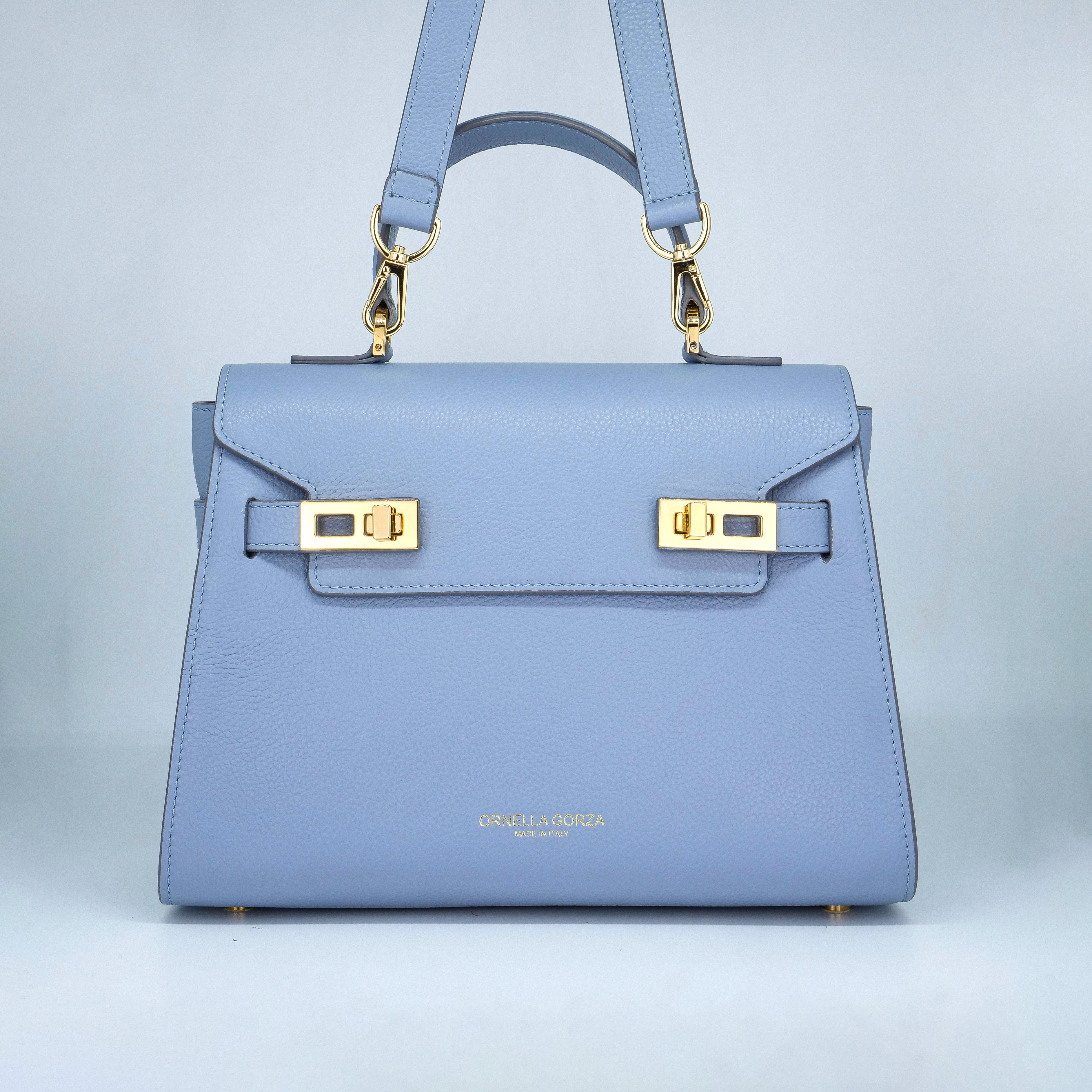 Azure Leather Bag
