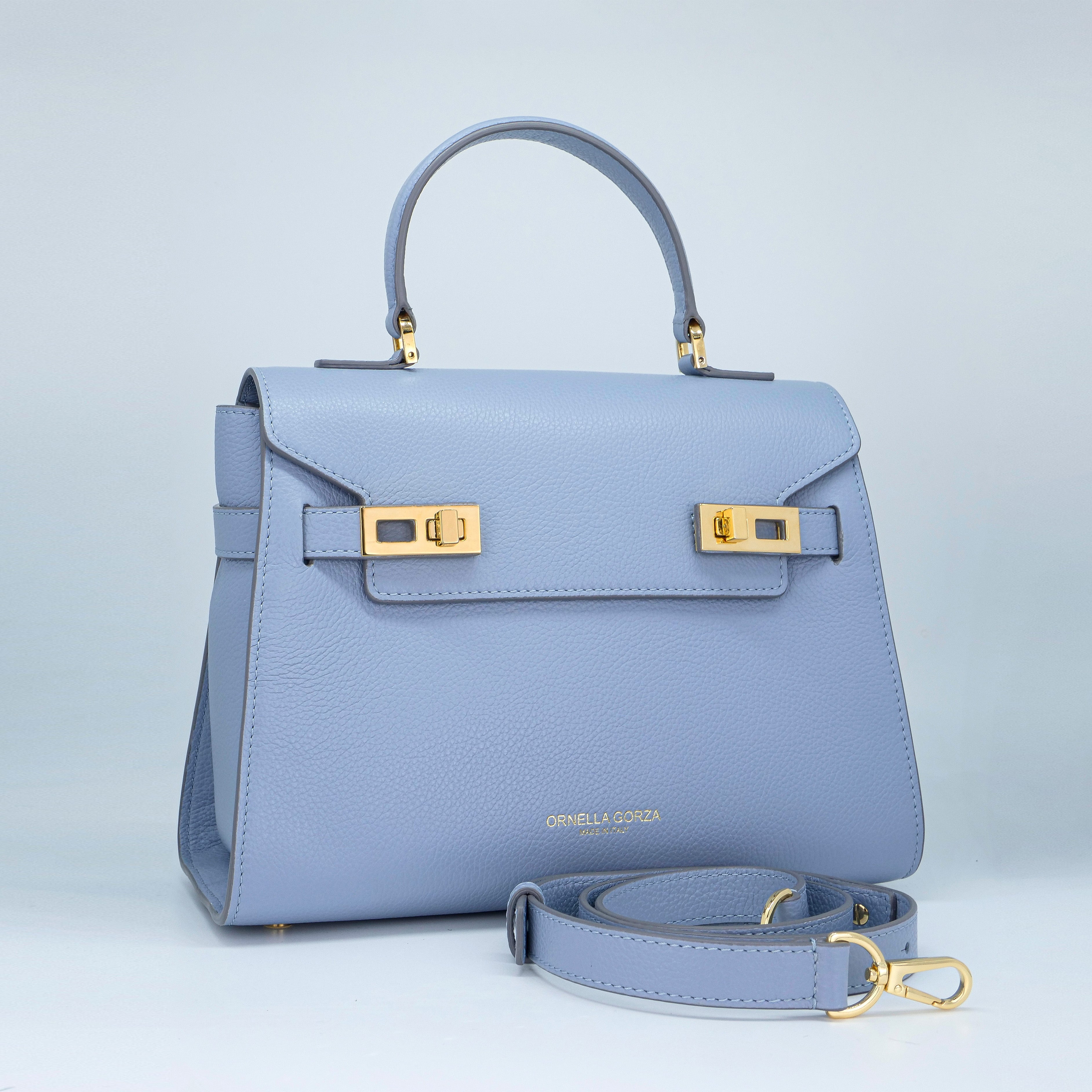 Azure Leather Bag