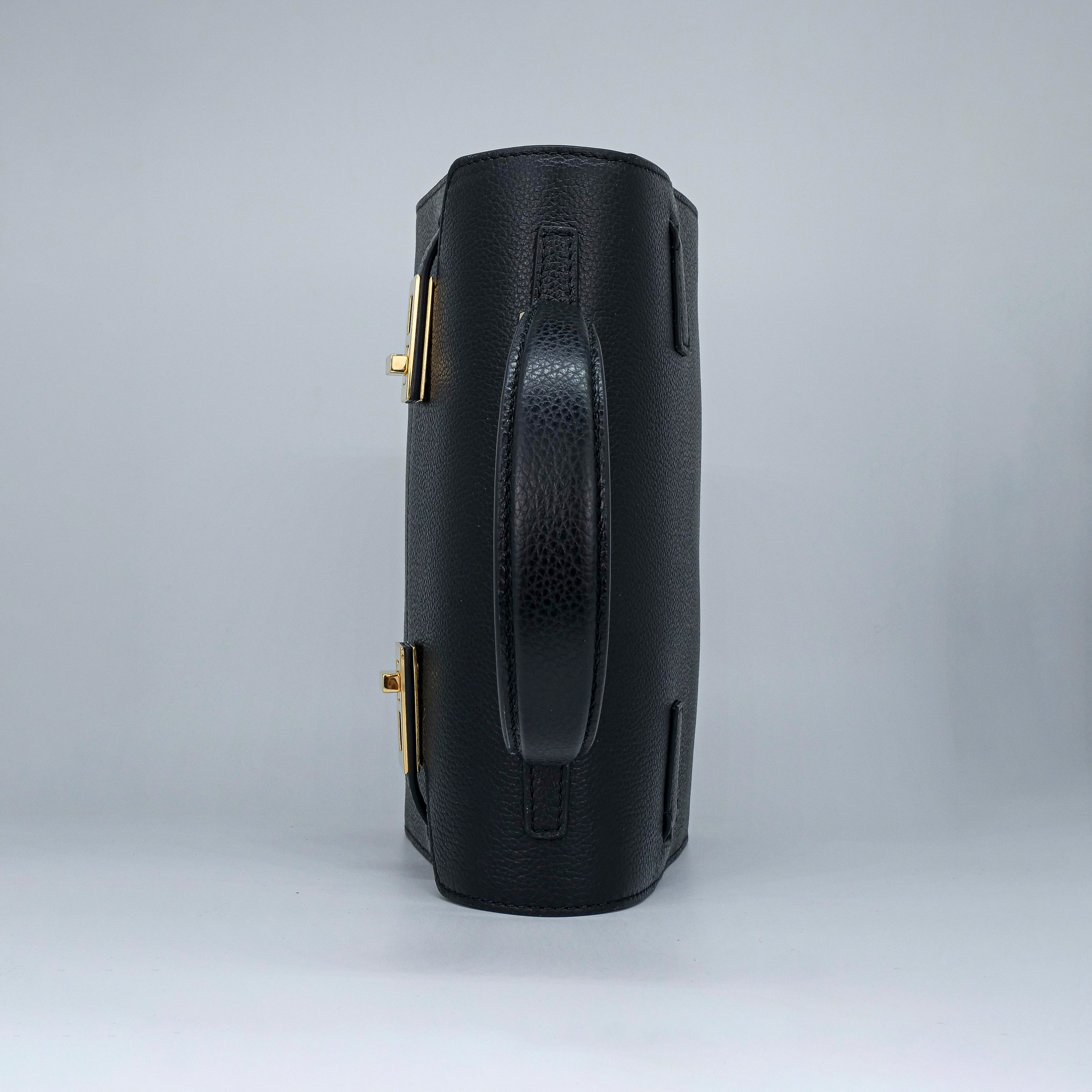 Black Leather Bag