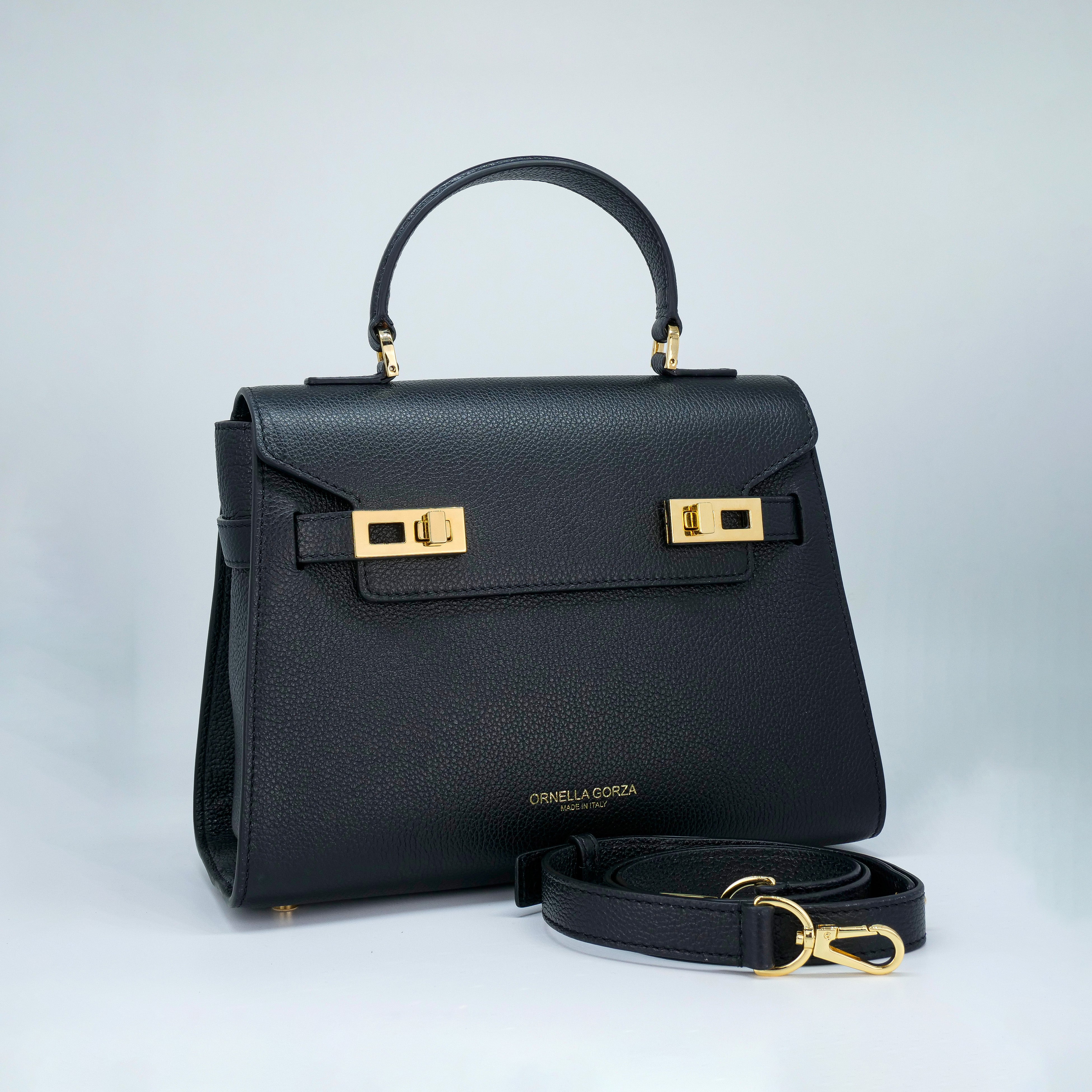 Black Leather Bag